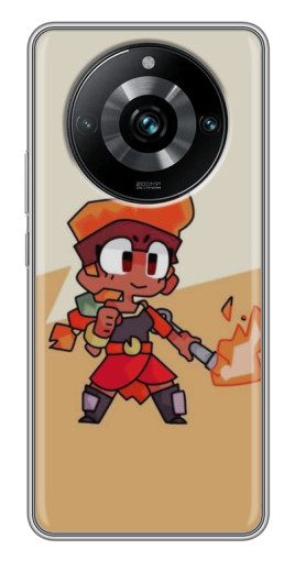 Чехол с печатью "Нарисованная Amber" для Realme 11 Pro Plus