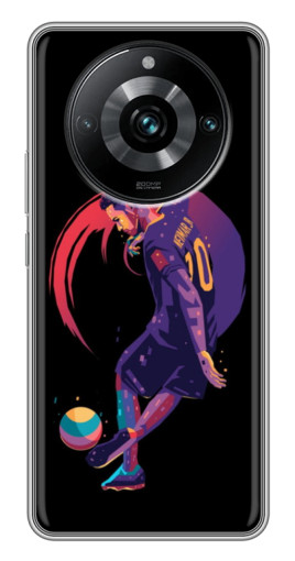 Чехол с печатью "Неймар Финты" для Realme 11 Pro Plus