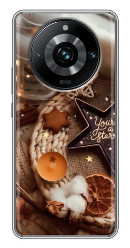 Чехол с картинкой "Новогодняя атмосфера" для Realme 11 Pro Plus