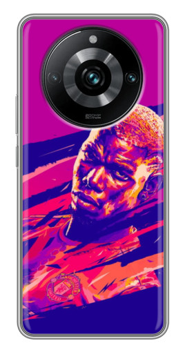 Чехол с печатью "Погба МЮ" для Realme 11 Pro Plus