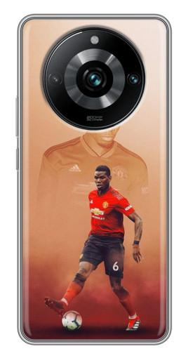 Чехол с печатью "Pogba с Манчестера" для Realme 11 Pro Plus