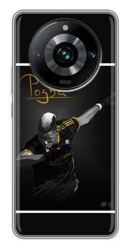 Силиконовый чехол с изображением "Pogba Uve" для Realme 11 Pro Plus