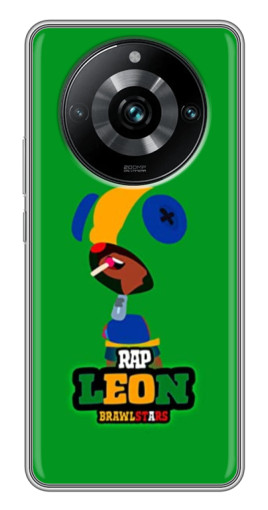 Силиконовый чехол с изображением "RAP Leon" для Realme 11 Pro Plus