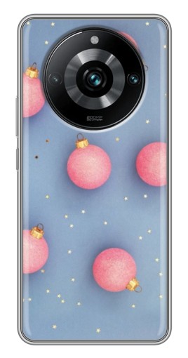 Чехол с принтом "Розовые шары" для Realme 11 Pro Plus