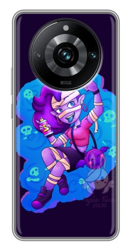 Силиконовый чехол с изображением "Селфи" для Realme 11 Pro Plus