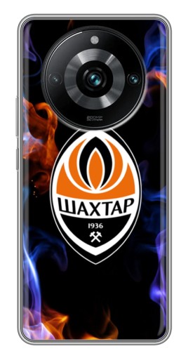 Чехол с печатью "Шахтер в огне" для Realme 11 Pro Plus