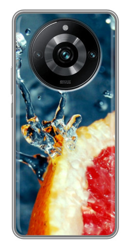 Чехол с печатью "Сочный грейпфрут" для Realme 11 Pro Plus