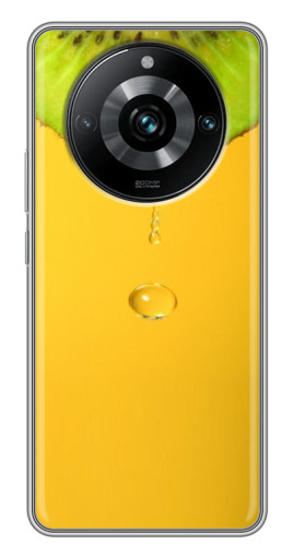 Чехол с печатью "Сочный Kiwi" для Realme 11 Pro Plus
