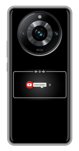 Чехол с принтом "subscribed" для Realme 11 Pro Plus
