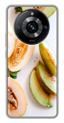 Силиконовый чехол с изображением "Свежие дыньки" для Realme 11 Pro Plus