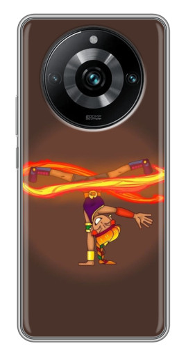 Чехол с принтом "Танцующая Амбер" для Realme 11 Pro Plus