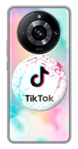 Чехол с принтом "TikTok принт" для Realme 11 Pro Plus
