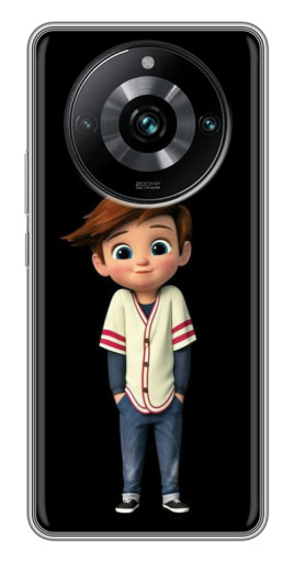 Чехол с печатью "Тим" для Realme 11 Pro Plus