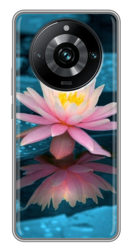 Чехол с печатью "Водяная лилия" для Realme 11 Pro Plus