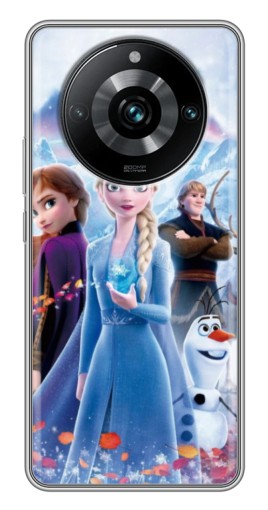 Чехол с печатью "Все герои " для Realme 11 Pro Plus