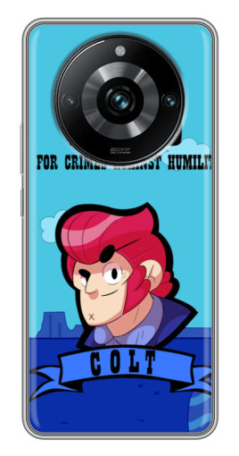 Чехол с картинкой "WANTED COLT" для Realme 11 Pro Plus