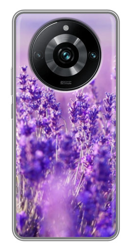 Чехол с картинкой "Яркая лаванда" для Realme 11 Pro Plus