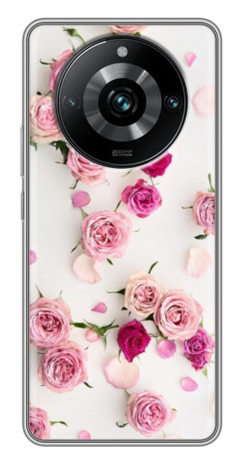 Чехол с принтом "Яркие розы" для Realme 11 Pro Plus