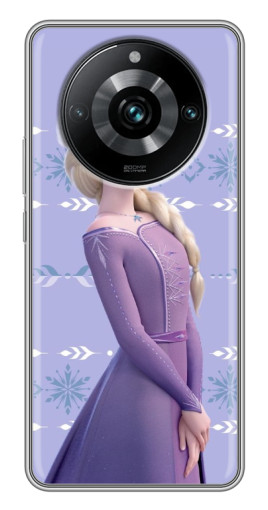 Силиконовый чехол с изображением "Ельза" для Realme 11 Pro Plus