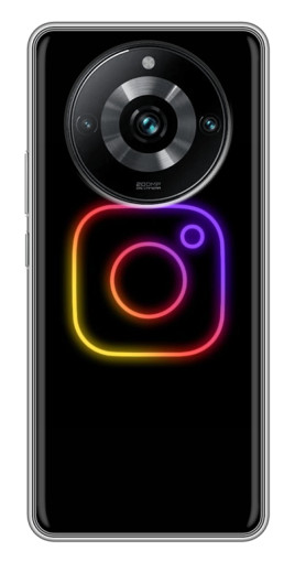 Чехол с печатью "Значок Инсты" для Realme 11 Pro Plus