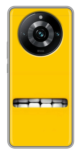 Чехол с принтом "Зубы миньона" для Realme 11 Pro Plus