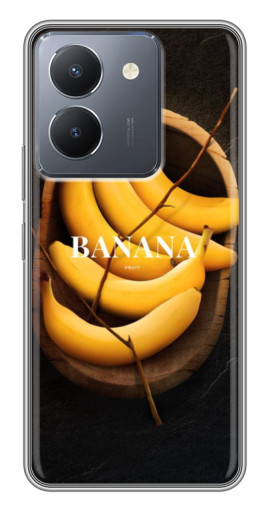 Чехол с печатью "Banana" для VIVO Y36