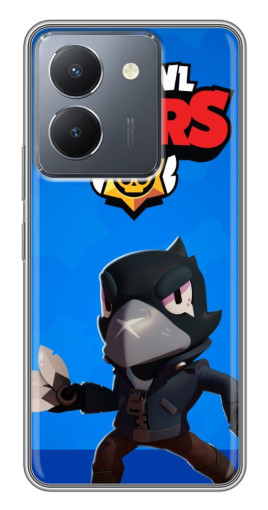 Чехол с печатью "Боевой Crow" для VIVO Y36