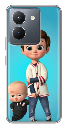 Чехол с картинкой "Boss and Boy" для VIVO Y36