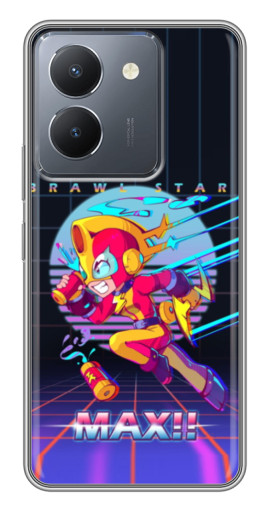 Силиконовый чехол с изображением "Brawl MAX" для VIVO Y36