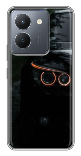 Силиконовый чехол с изображением "Черный БМВ" для VIVO Y36