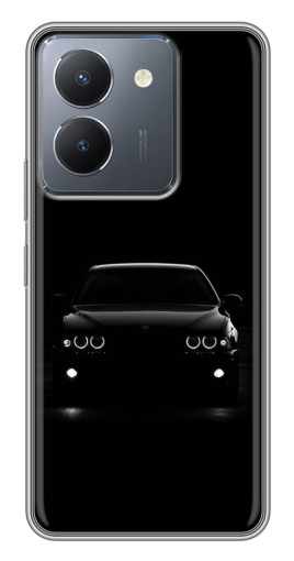 Чехол с картинкой "Черный бумер" для VIVO Y36