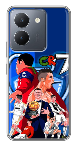 Чехол с принтом "CR7" для VIVO Y36