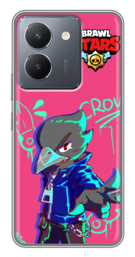 Чехол с печатью "Crow Asassin" для VIVO Y36