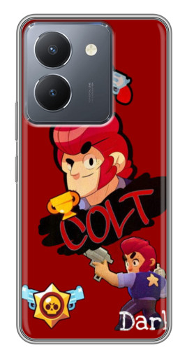 Чехол с печатью "Dark Colt" для VIVO Y36
