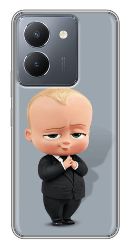 Силиконовый чехол с изображением "Деловой ребенок" для VIVO Y36