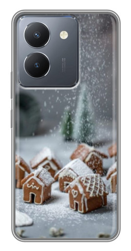 Чехол с картинкой "Домики из пряников" для VIVO Y36