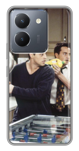 Чехол с принтом "Джо и Чендлер" для VIVO Y36