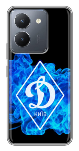 Силиконовый чехол с изображением "Эмблема Динамо Киев" для VIVO Y36