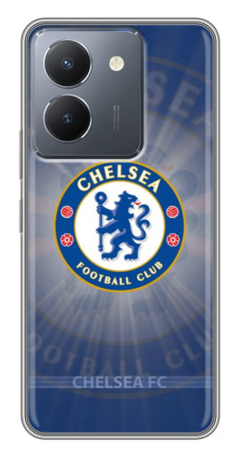 Силиконовый чехол с изображением "FC C" для VIVO Y36
