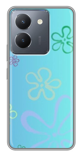 Силиконовый чехол с изображением "Фон" для VIVO Y36