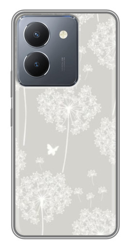 Силиконовый чехол с изображением "Фон одуванчиков " для VIVO Y36