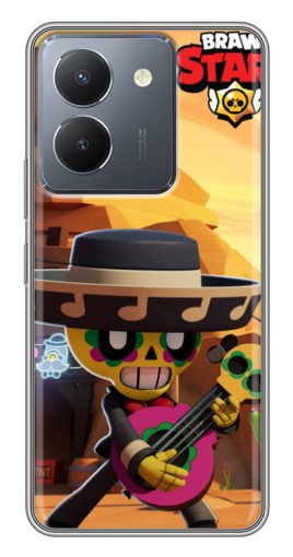 Чехол с картинкой "Гитарист Poco" для VIVO Y36