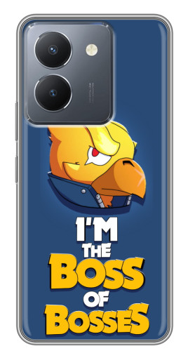 Чехол с печатью "Gold Boss" для VIVO Y36