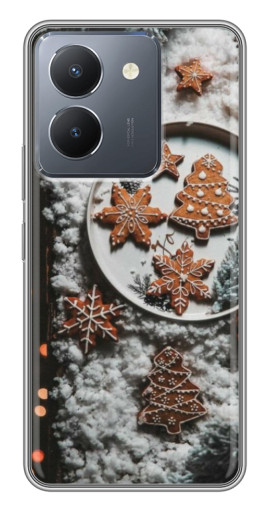 Силиконовый чехол с изображением "Имбирные пряники" для VIVO Y36