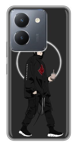 Силиконовый чехол с изображением "Итачи с напитком" для VIVO Y36