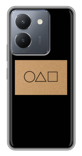 Силиконовый чехол с изображением "Карточка Кальмара" для VIVO Y36