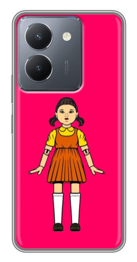 Чехол с картинкой "Кукла" для VIVO Y36
