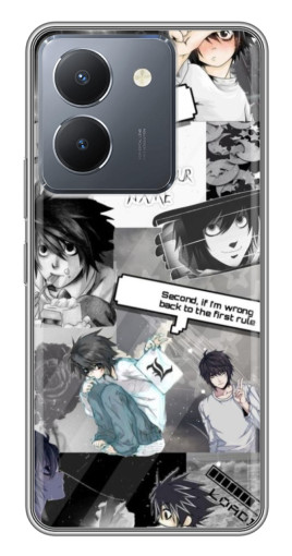 Чехол с картинкой "L - Death note" для VIVO Y36