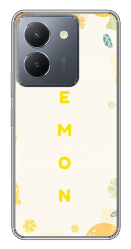 Чехол с печатью "Lemon" для VIVO Y36