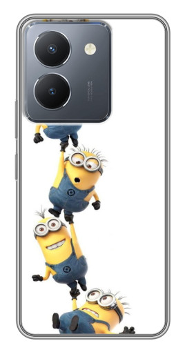 Силиконовый чехол с изображением "Лесенка" для VIVO Y36